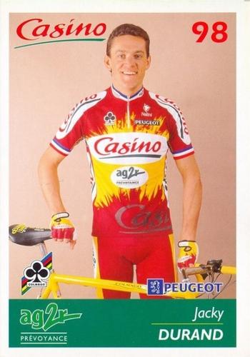 1998 Casino-AG2R #NNO Jacky Durand Front